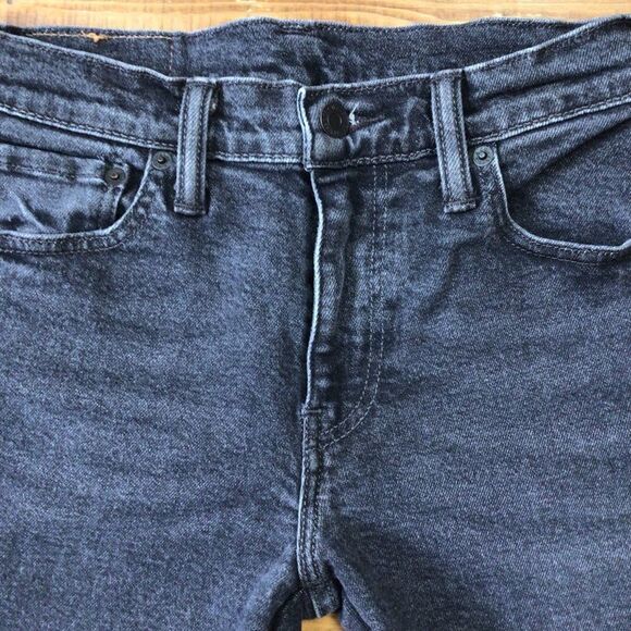 Levi’s 511 Slim Fit Men’s Jeans Dark Wash Red Tab Size 30x34 Tapered Leg Denim - Picture 5 of 12